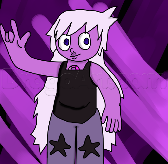 545x533 How To Draw Amethyst, Step - Amethyst Drawing