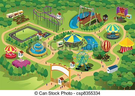 450x320 Collection Of Free Amusement Clipart Simple Sales Clipart - Amusement Park Drawing