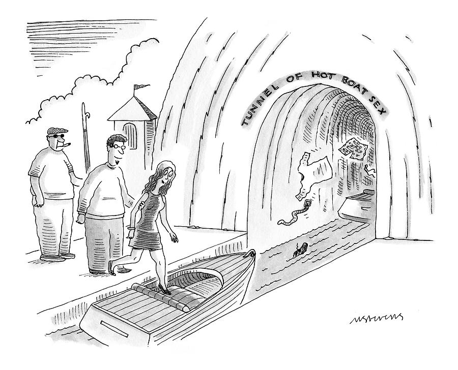 900x728 a couple are seen stepping into an amusement park drawing - Amusement Park Drawing