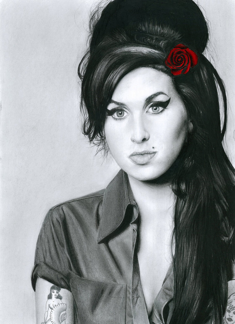 761x1051 Amy Winehouse Drawing Realistic Drawing Skill - Amy Winehouse Drawing