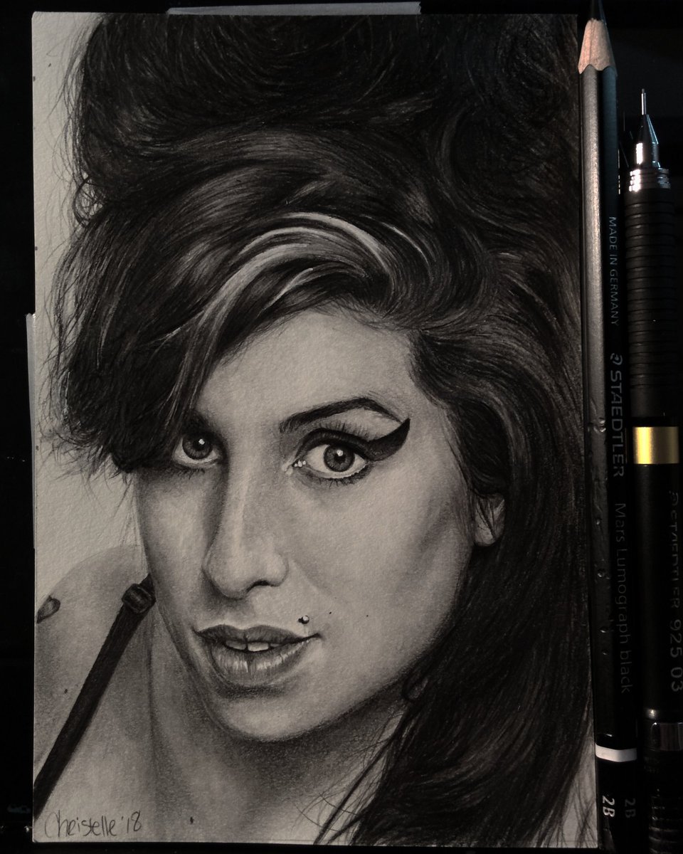 960x1200 Christelle Bilodeau On Twitter Mini Drawing - Amy Winehouse Drawing