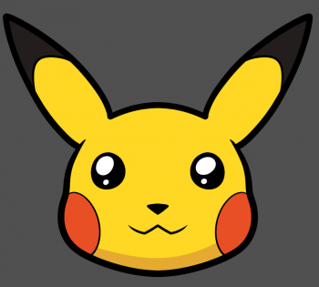 350x315 How To Draw Pikachu's Face - An Easy Drawing