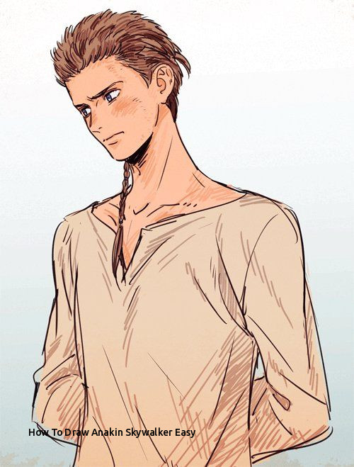 500x659 How To Draw Anakin Skywalker Easy Best Star Wars Images - Anakin Skywalker Drawing