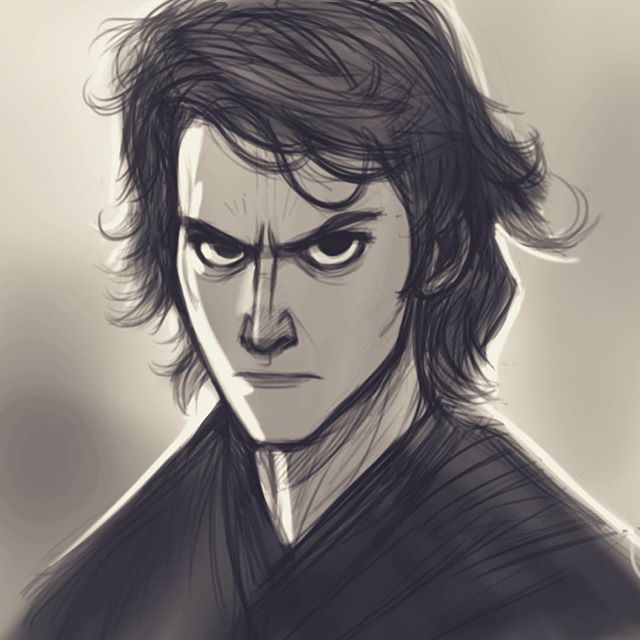 640x640 Image Result For Anakin Skywalker Drawing Easy I Love You I - Anakin Skywalker Drawing