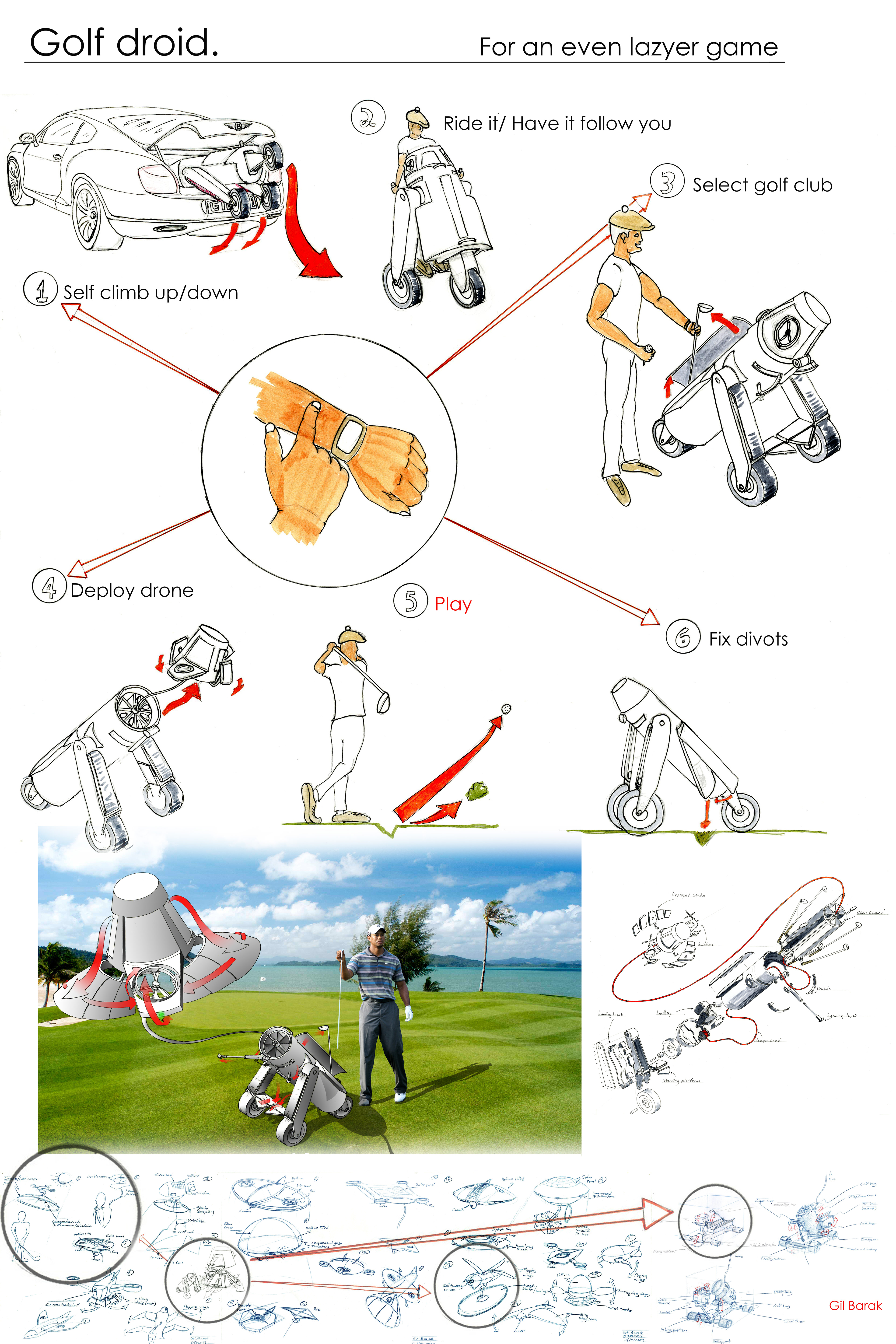 3840x5760 Gil Barak Portfolio - Analog Drawing
