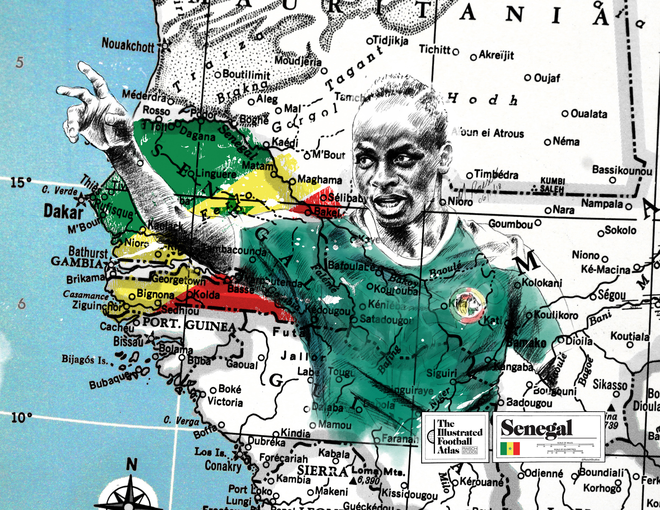 2200x1700 the football atlas project analog meets digital to celebrate - Analog Drawing