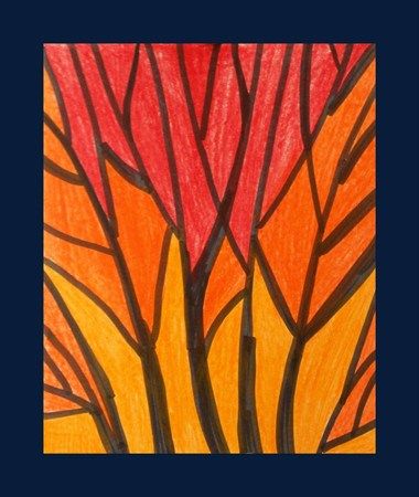 380x450 nice demonstration of the use of analogous colors to create - Analogous Drawing