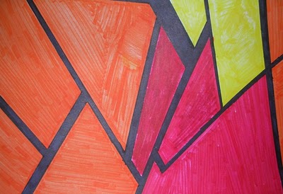 400x274 the smartteacher resource color theory line abstraction - Analogous Drawing