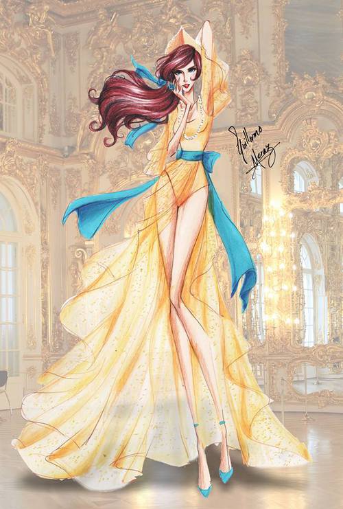 500x741 anastasia discovered - Anastasia Drawing