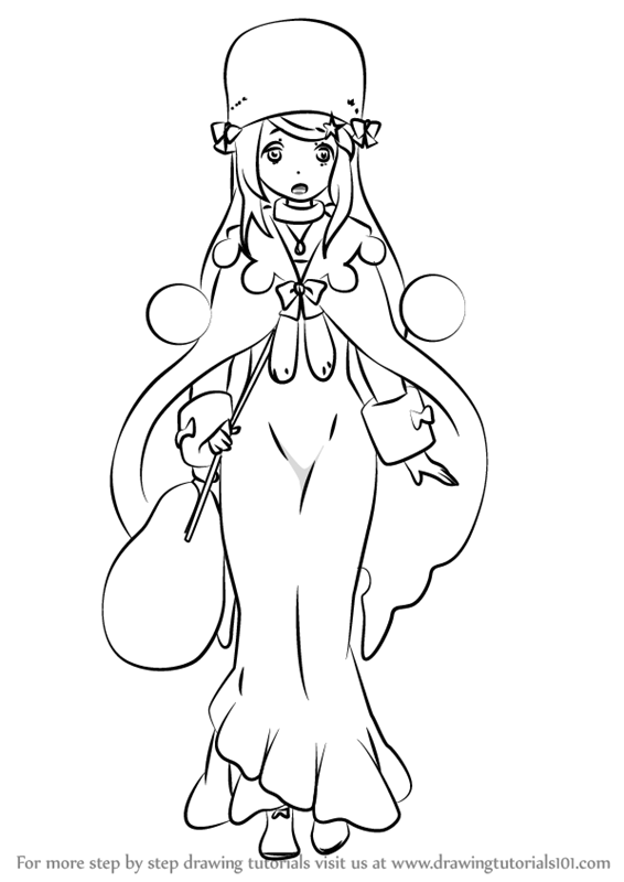 566x800 learn how to draw anastasia hoshin from re zero - Anastasia Drawing