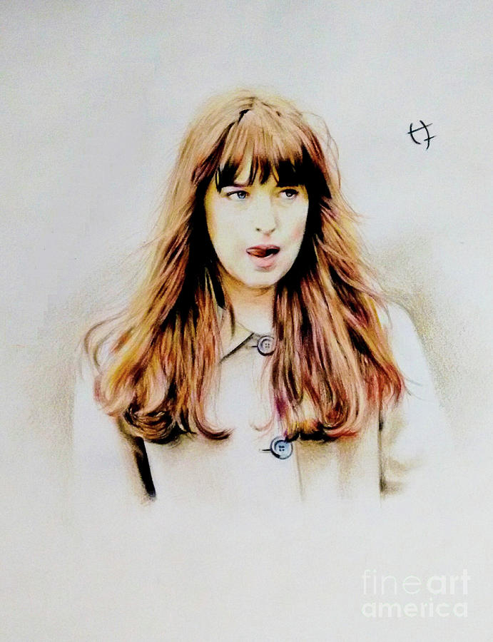 691x900 anastasia steele drawing - Anastasia Drawing