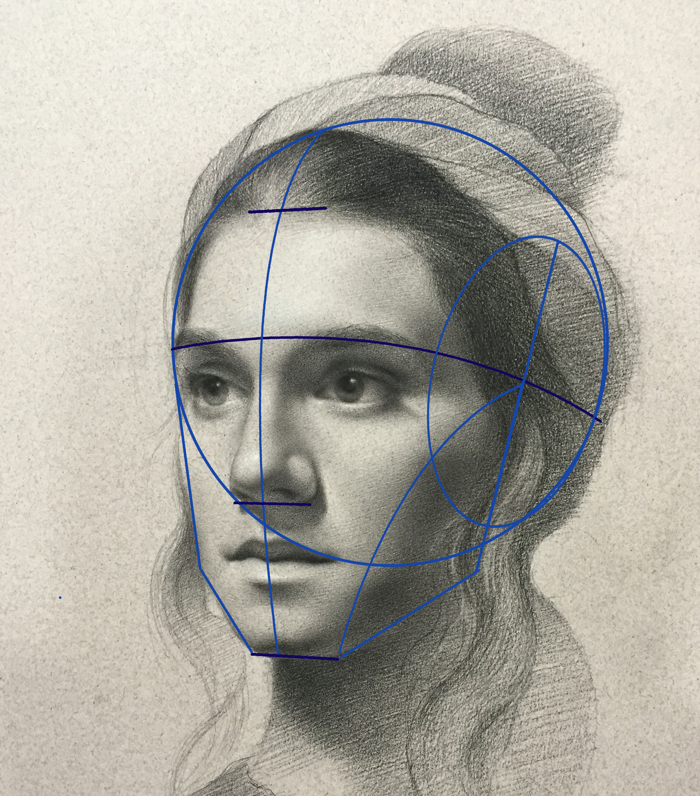 2234x2540 Drawing The Structure And Anatomy Of The Head - Anatomy Drawing