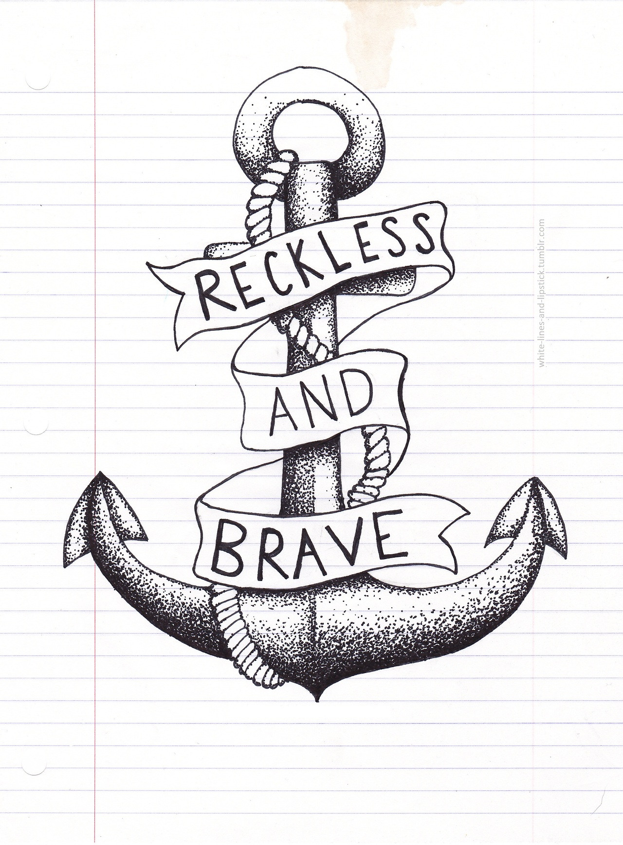 1280x1735 Easy Way To Draw An Anchor - Anchor Drawing