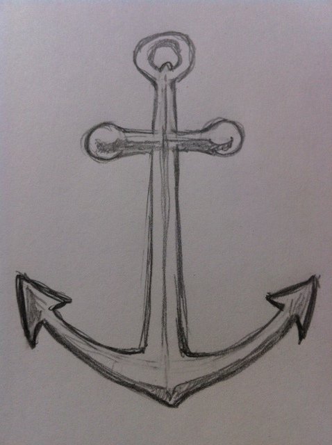 478x640 how to draw an anchor feltmagnet - Anchor Drawing