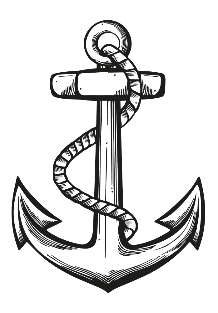 698x1000 Vintage Anchor Drawing Ahoy Me Hearties! Let's Get Nautical - Anchor Drawing