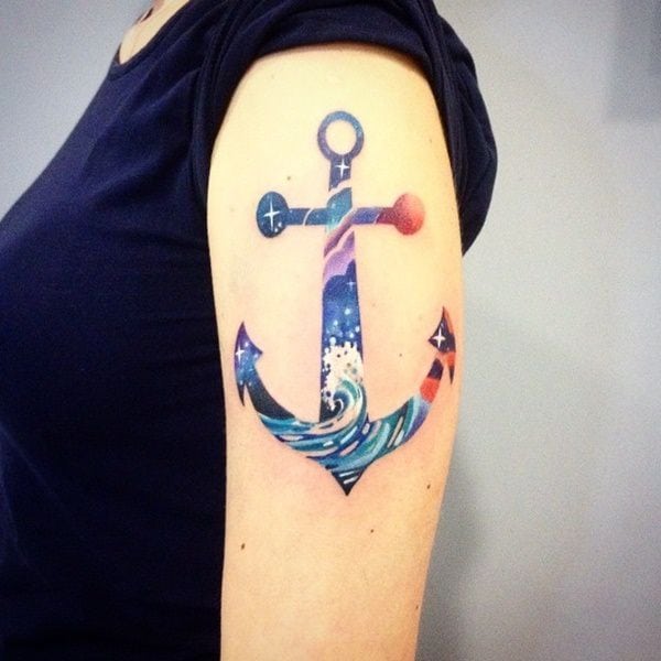 600x600 Best Anchor Tattoos - Anchor Tattoo Drawings