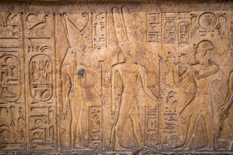 800x533 Hieroglyphic Drawings And Paintings On Stock Photo Colourbox - Ancient Drawings
