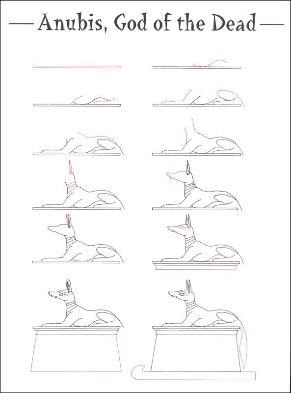 593x800 Ralph Masiello's Ancient Egypt Drawing Book - Ancient Egypt Drawings