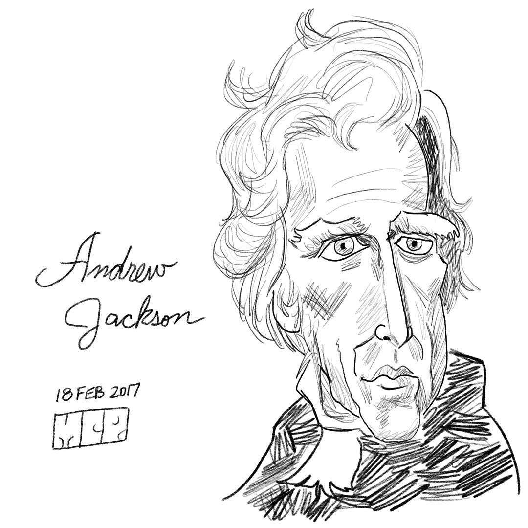 Andrew Jackson Drawing at Explore collection of