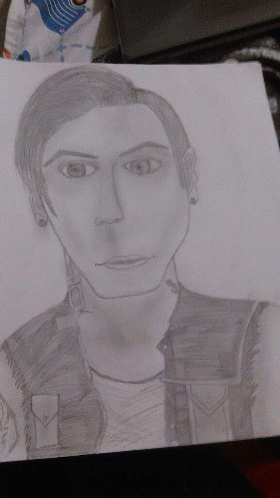 576x1024 Andy Biersack Drawing Pop Punk Amino - Andy Biersack Drawing