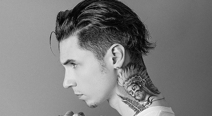 696x382 andy biersack shares favorite warped tour memories - Andy Biersack Drawing