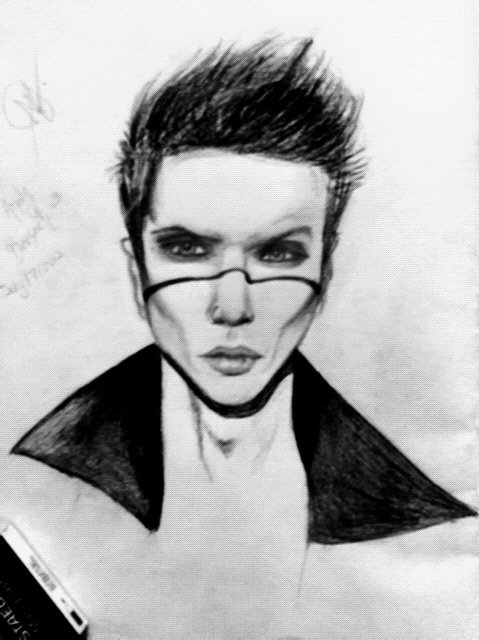 479x640 Black Veil Brides Fan Art - Andy Biersack Drawing