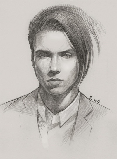 400x541 Drawing It For Andy Biersack Tumblr - Andy Biersack Drawing
