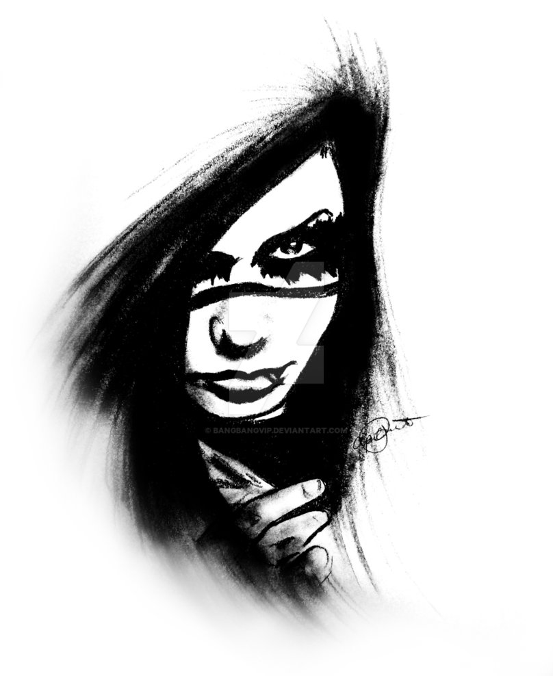 808x988 Andy Biersack Drawing - Andy Biersack Drawing