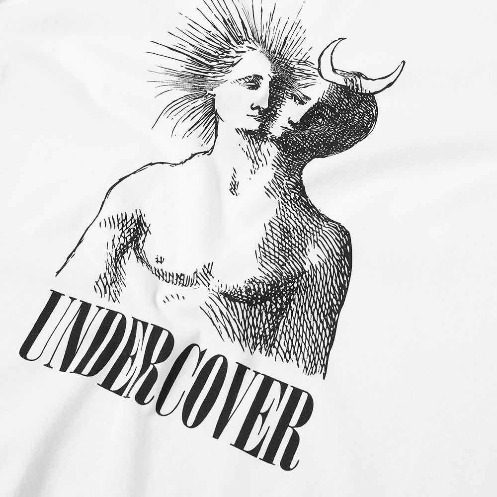 1000x1000 Undercover Angel Devil Logo Tee White End - Angel And Devil Drawing