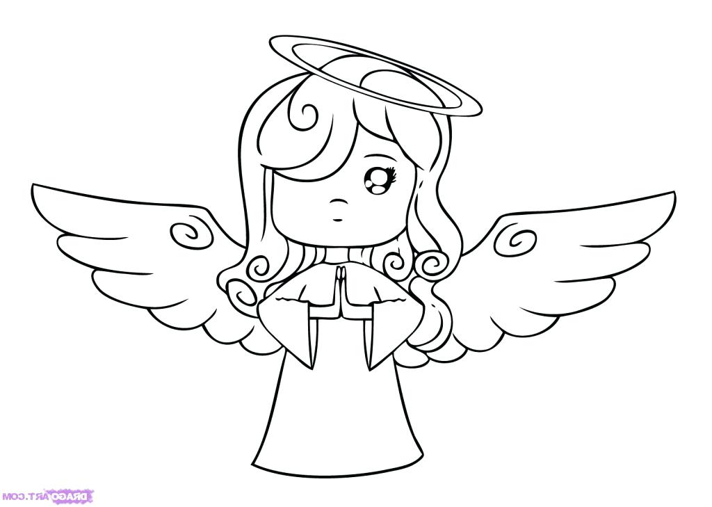 Angel Cartoon Drawing