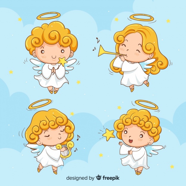 626x626 Angel Vectors, Photos And Free Download - Angel Cartoon Drawing