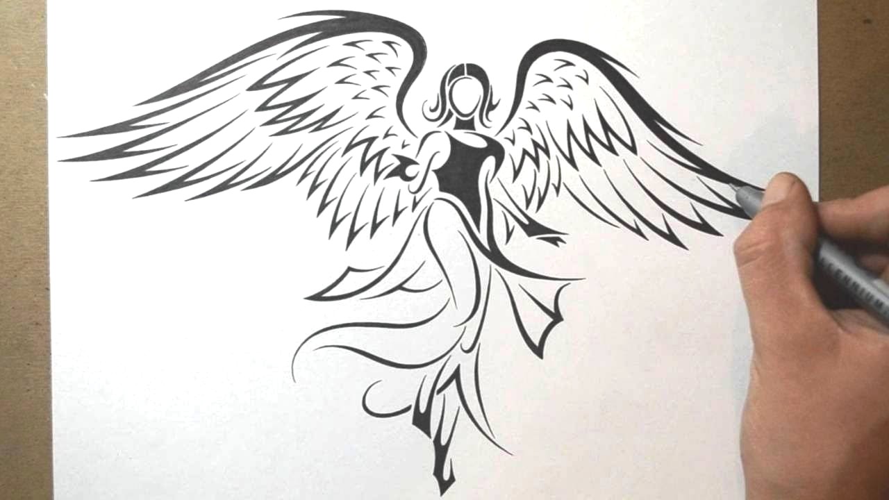 Maxresdefault Angel Drawings - Angel Drawing Easy. 