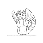 150x150 Angels Drawing Tutorials - Angel Drawing Easy