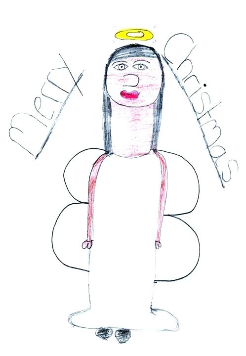 498x720 Drawn Angel Fallen Drawing Easy Xumx - Angel Drawing Easy