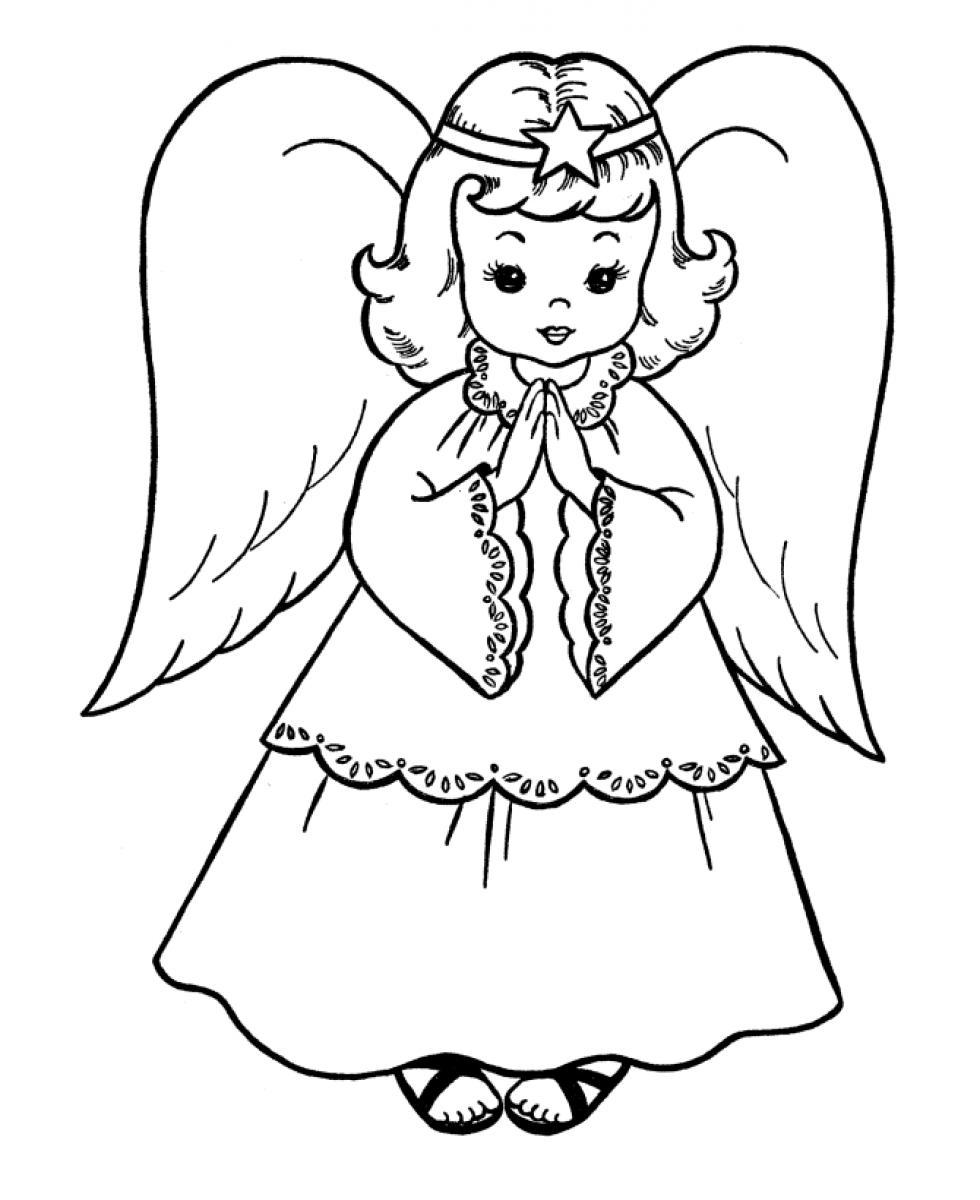 980x1200 revolutionary angels pictures to print perfect free printable - Angel Drawing For Kids