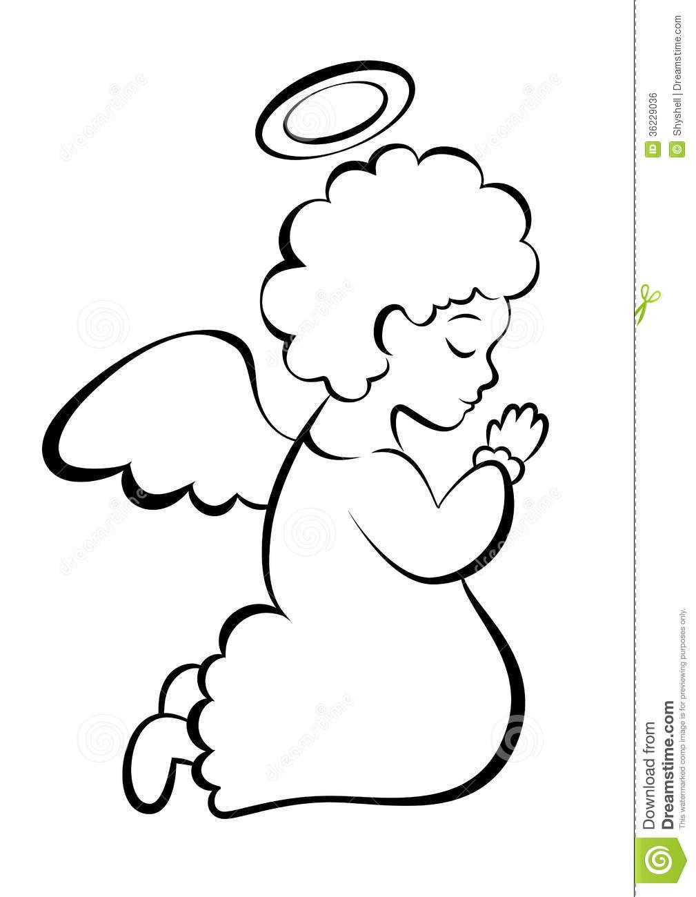 1009x1300 Angels Clipart Angel Drawing - Angel Drawing Images