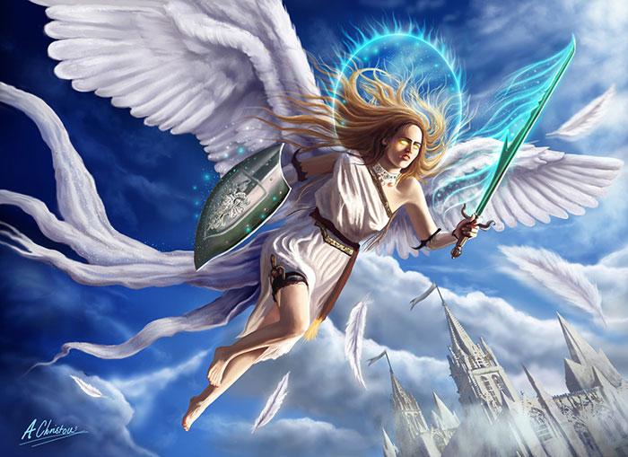 700x509 Angel Drawings Illustrations And Sketches - Angel Drawing Images