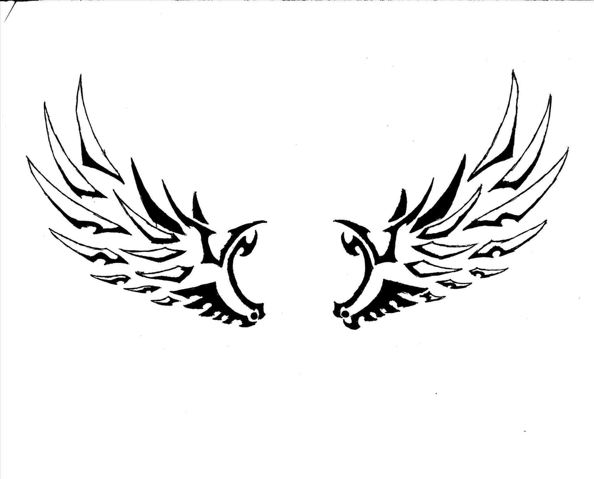 1899x1532 fly angel easy drawings angel wing wings wing clip art image - Angel Easy Drawing