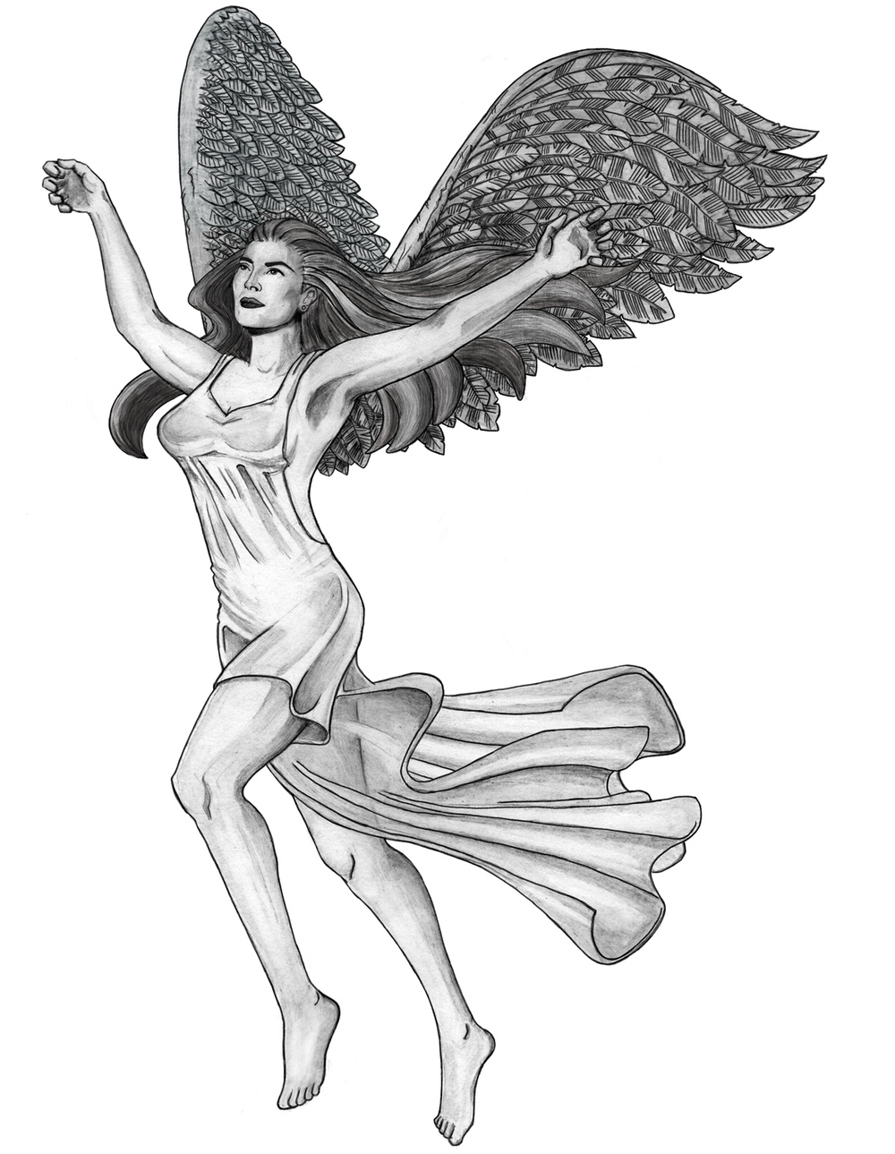 1000x1289 Angel Tattoo Drawing Blog Sketchbook Element - Angel Face Drawing