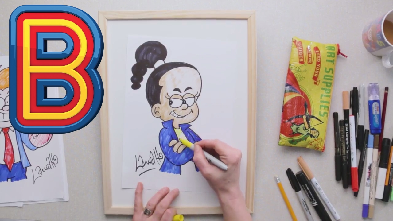 1280x720 How To Draw Angel Face - Angel Face Drawing