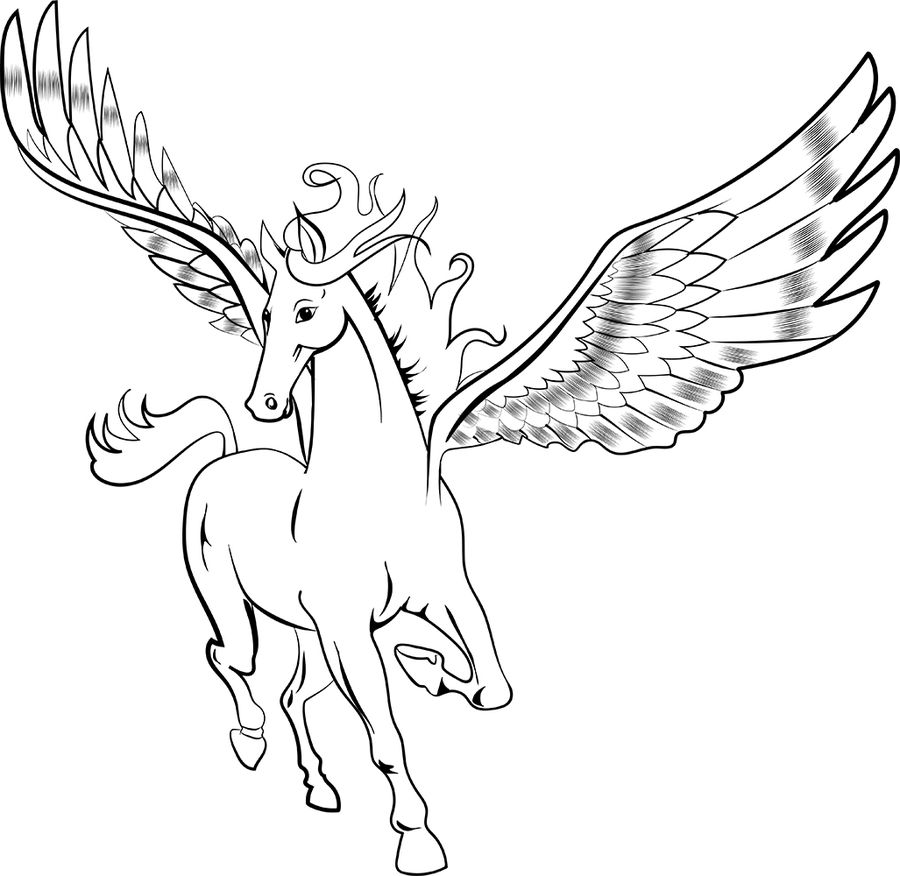 900x876 Entry - Angel Line Drawing