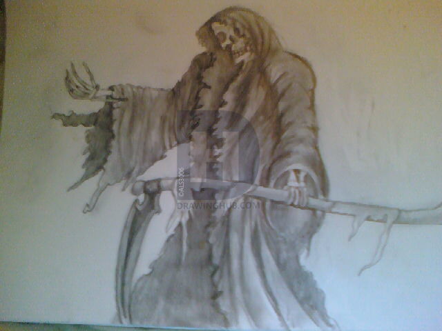 640x480 Angel Of Death Drawing - Angel Of Death Drawing