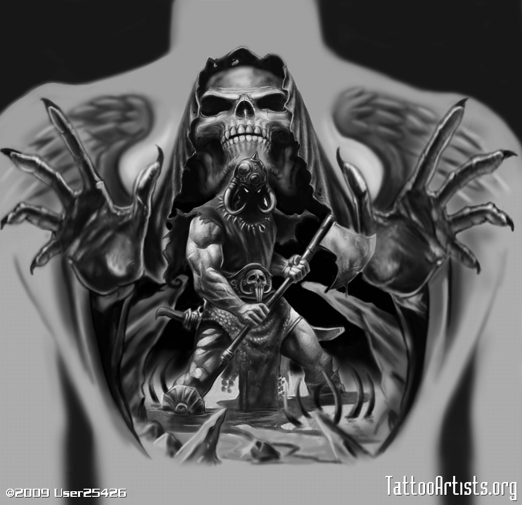 1024x992 Angel Of Death Tattoo Tattoo Ideas - Angel Of Death Drawing