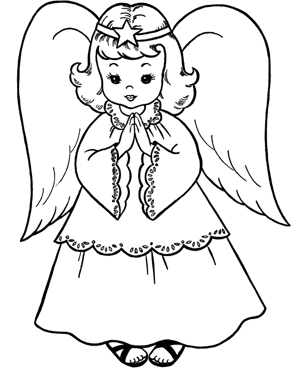612x790 Angels Drawing Free Download On Unixtitan - Angel Pictures Drawing