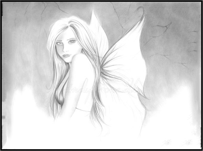 680x507 Angel Drawings - Angel Simple Drawing