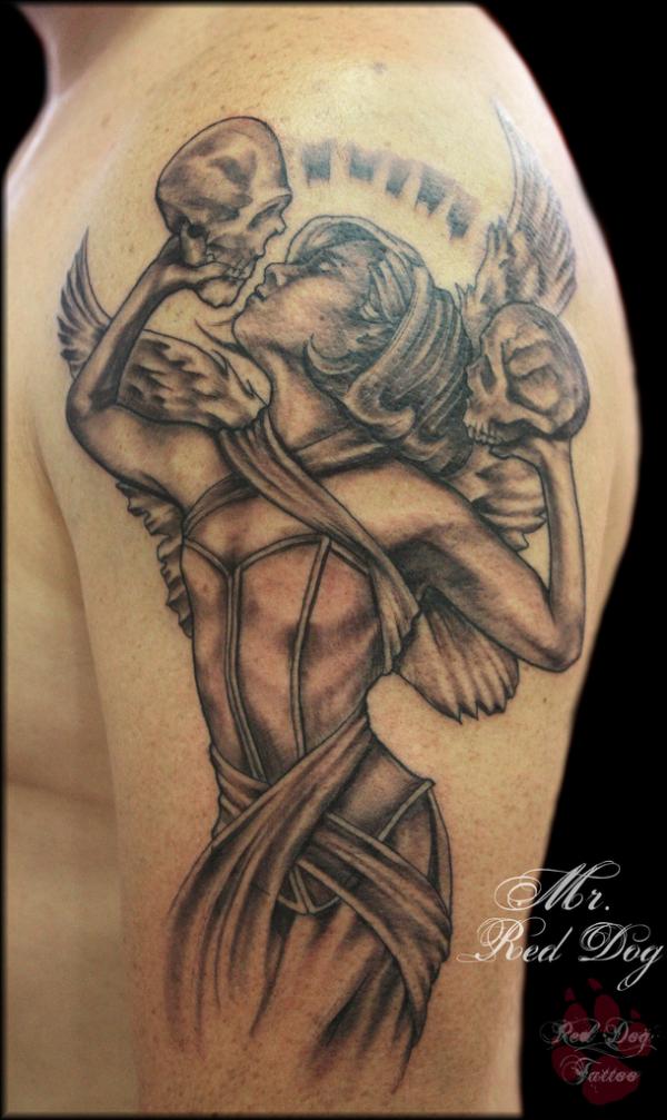 600x1007 Holy Angel Tattoo Designs Art And Design - Angel Tattoo Drawings