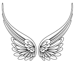 247x204 Draw Angel Wings - Angel Wings Drawing