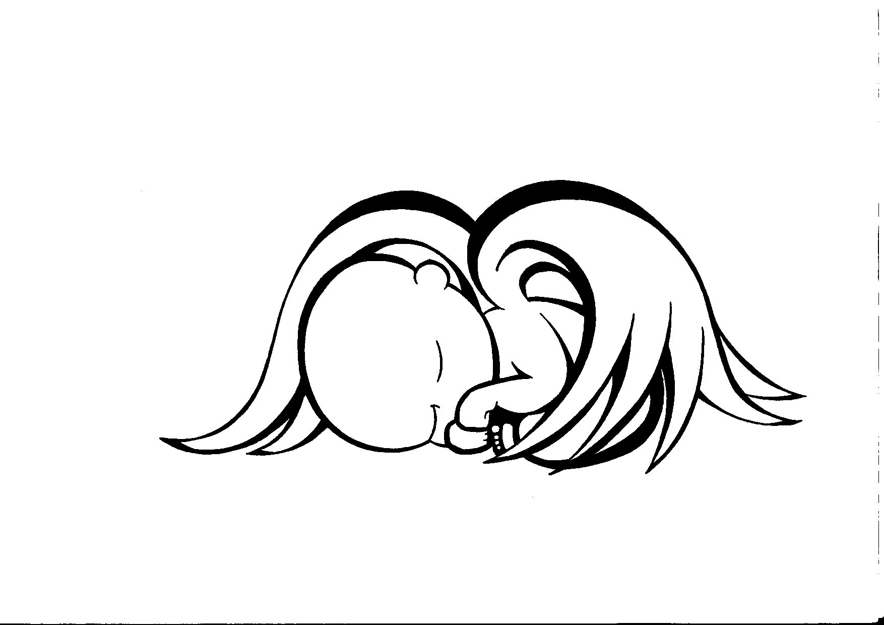 1754x1240 angel wings drawing outline at com free for personal on angel - Angel Wings Drawing Outline