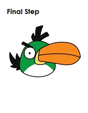 300x388 How To Draw Angry Birds - Angry Birds Drawing