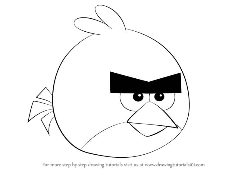 Angry birds рисовать